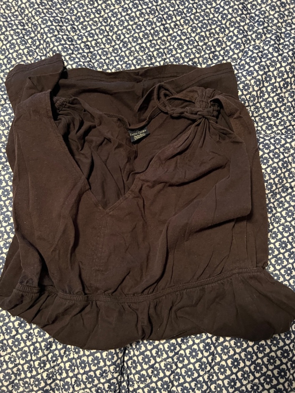 Black Sleeveless V-Neck cover-up